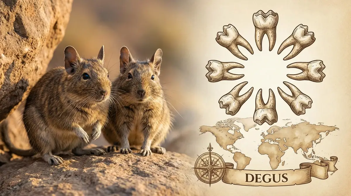 学名「Octodon degus」の意味と由来