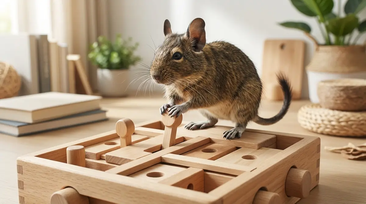 デグーの知能を最大限に引き出す飼い方のコツ