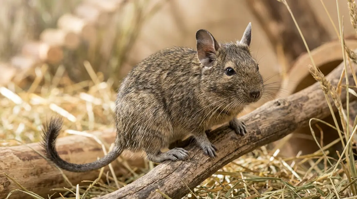 デグー ノーマルアグーチの見た目と特徴