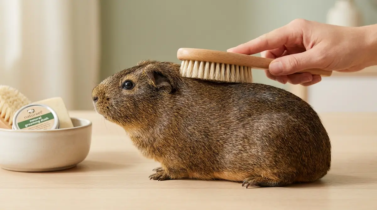 ノーマルアグーチの毛艶を保つケア方法