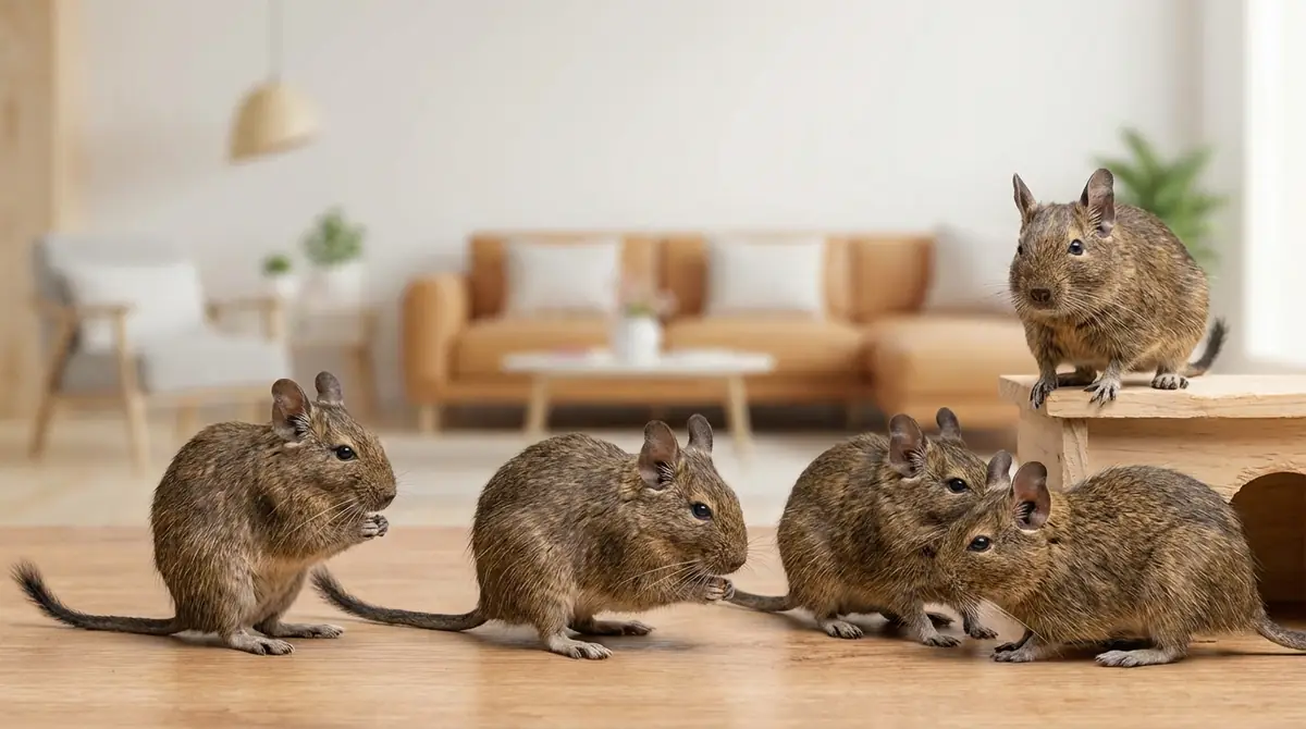 デグーの性格における6つの特徴｜飼い主を虜にする理由