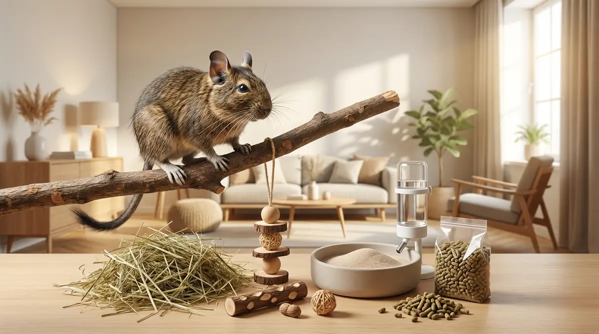 デグーを飼う前に知っておくべき5つの注意点