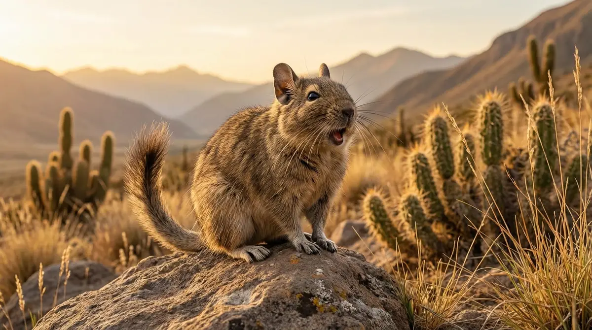 デグーとは？南米生まれの「歌うネズミ」の基本プロフィール