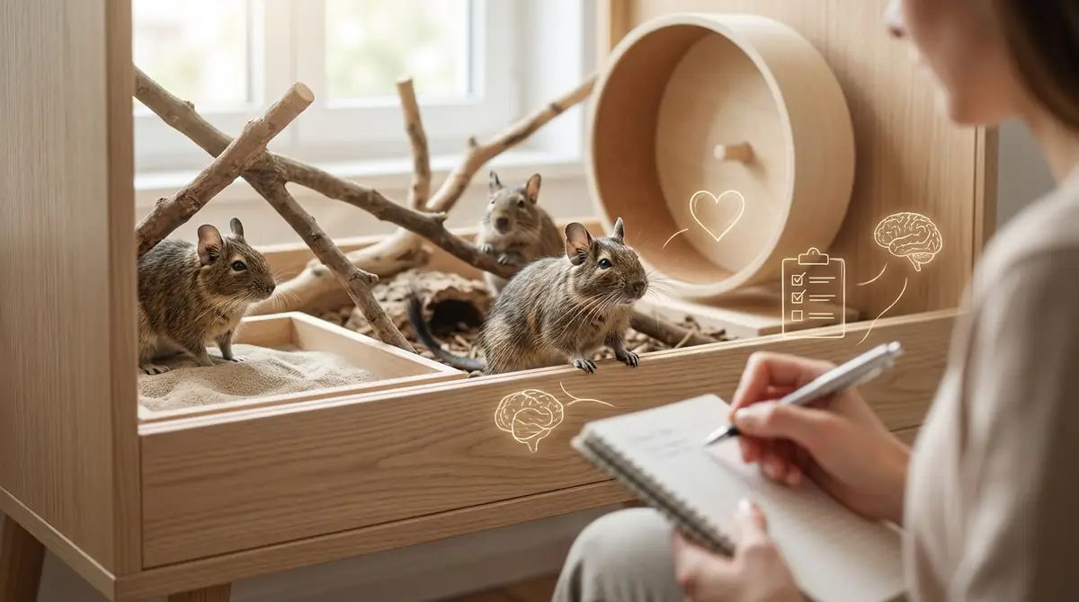 デグーの特徴から考える飼育適性｜あなたに向いているかチェック