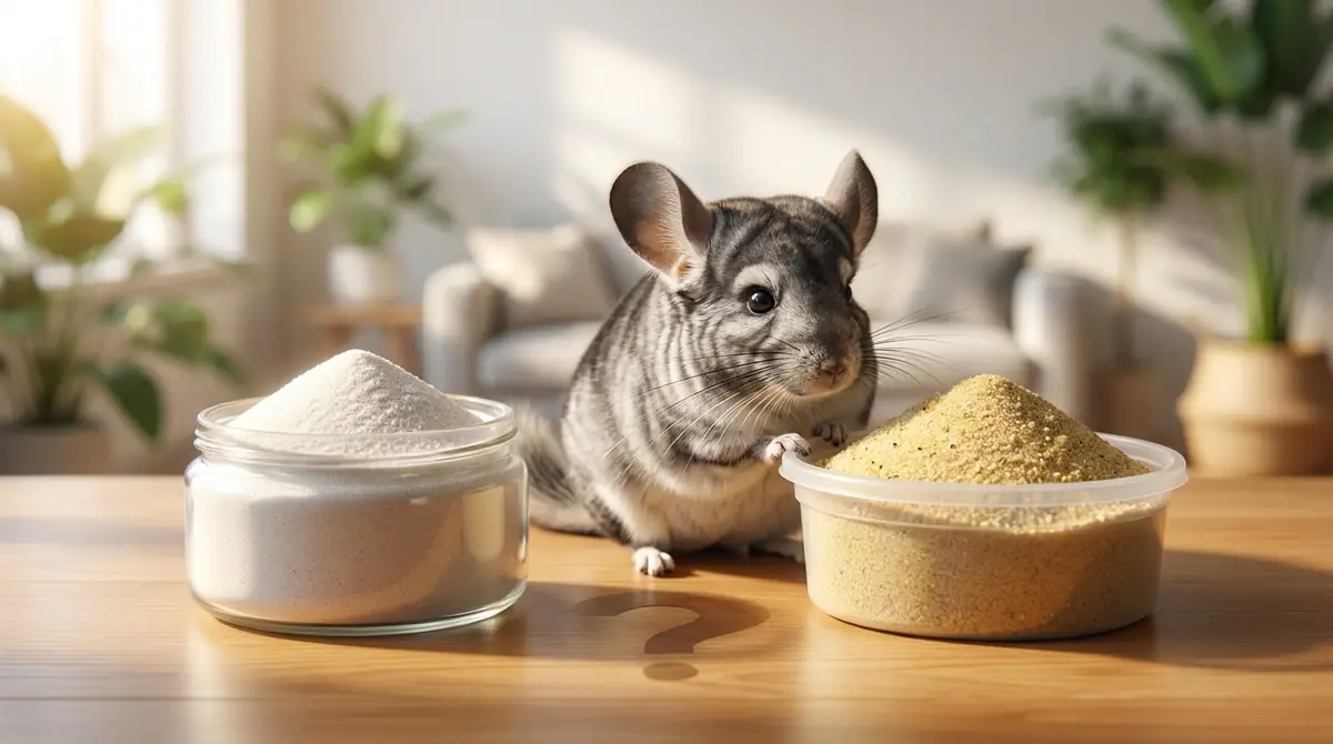 チンチラ用の砂・100均の砂は代用できる？