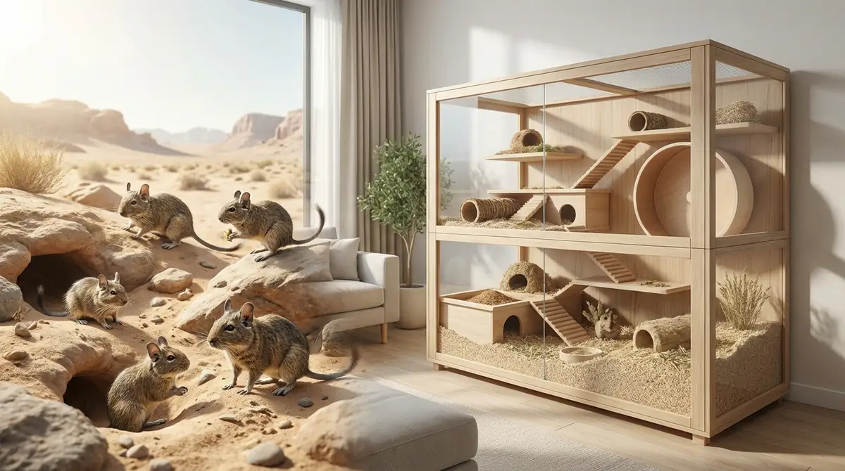 デグーの生態を飼育に活かす7つのポイント