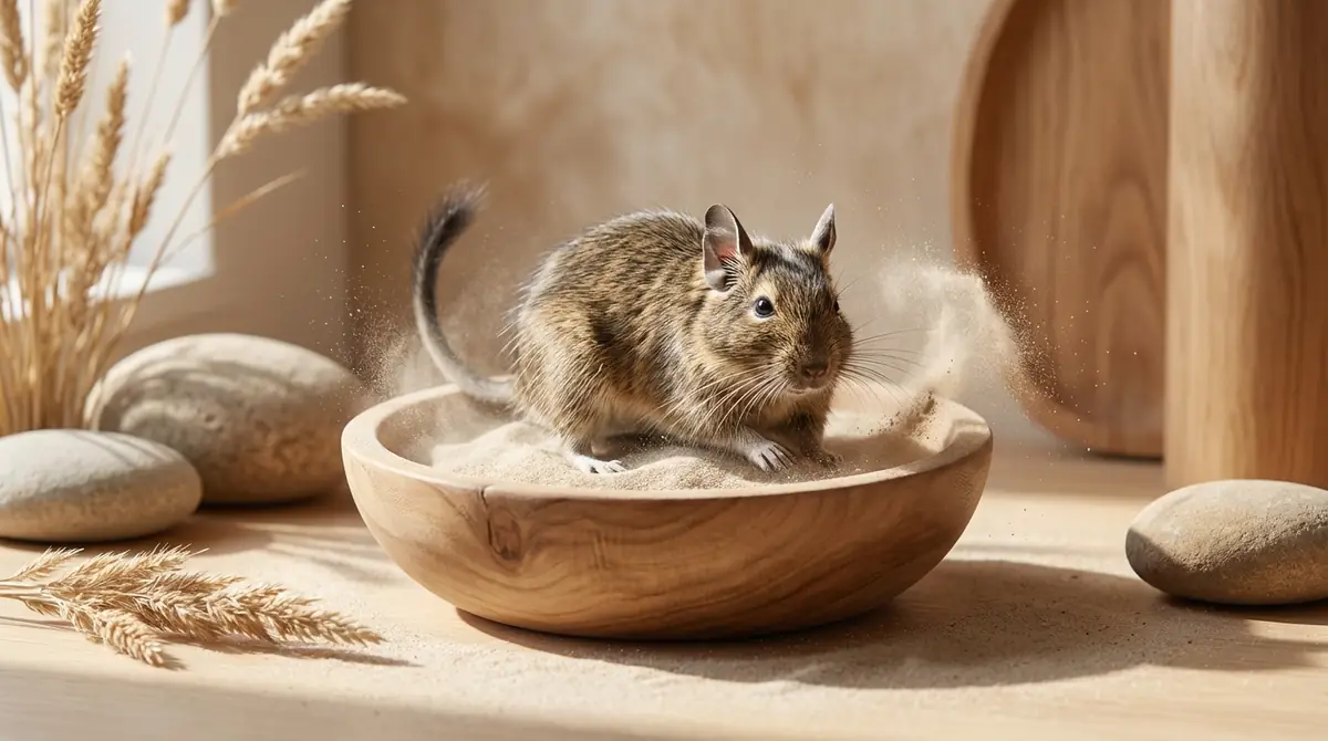 デグーの砂浴びのやり方｜4ステップで解説