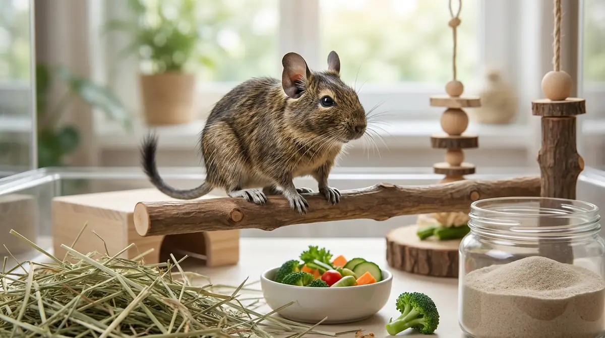 デグーを長生きさせる7つの方法