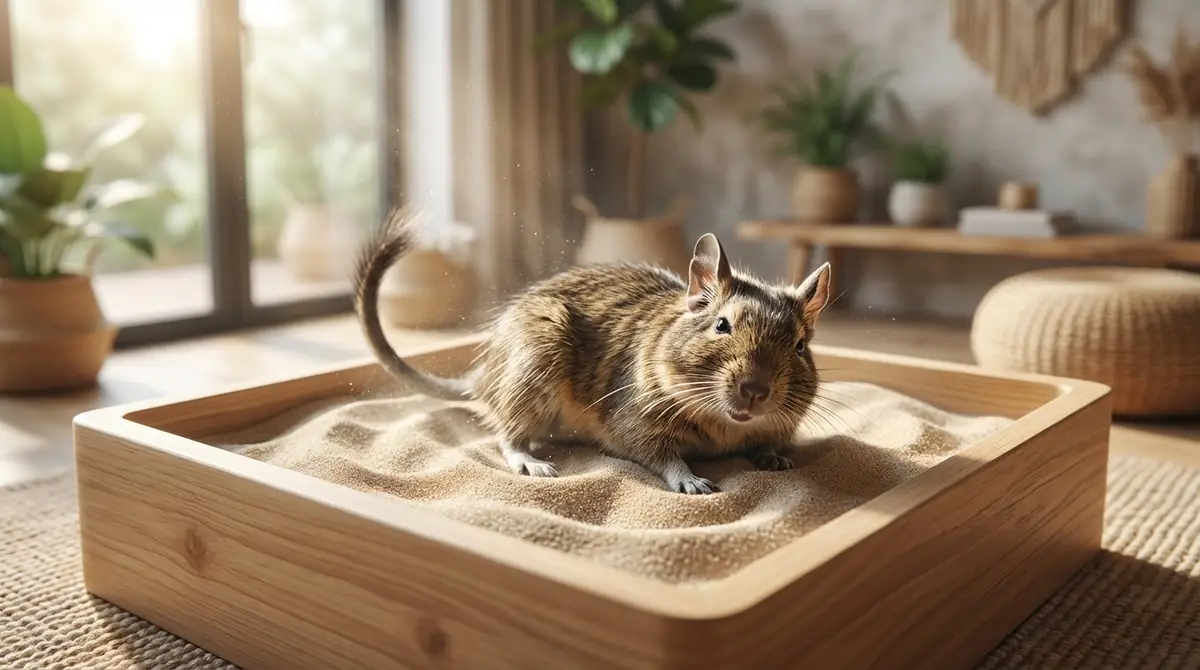 デグーのサンド・砂浴びに関するQ&A