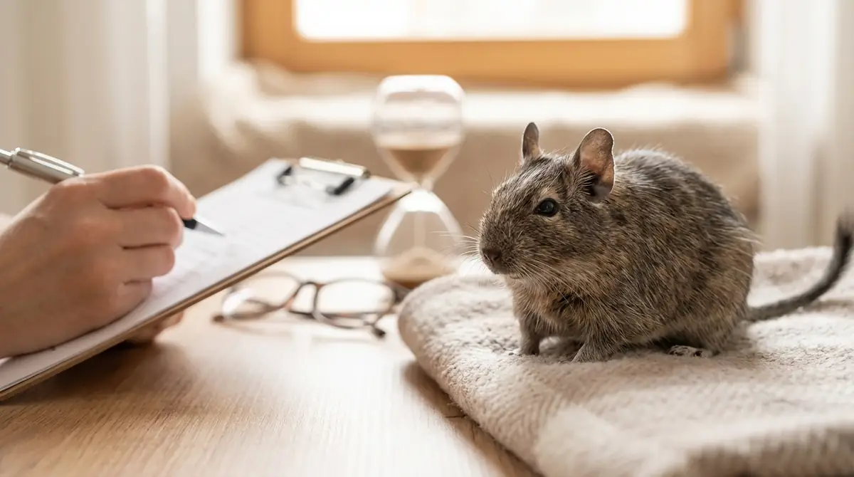 【身体面】デグーの老化サイン10項目チェックリスト