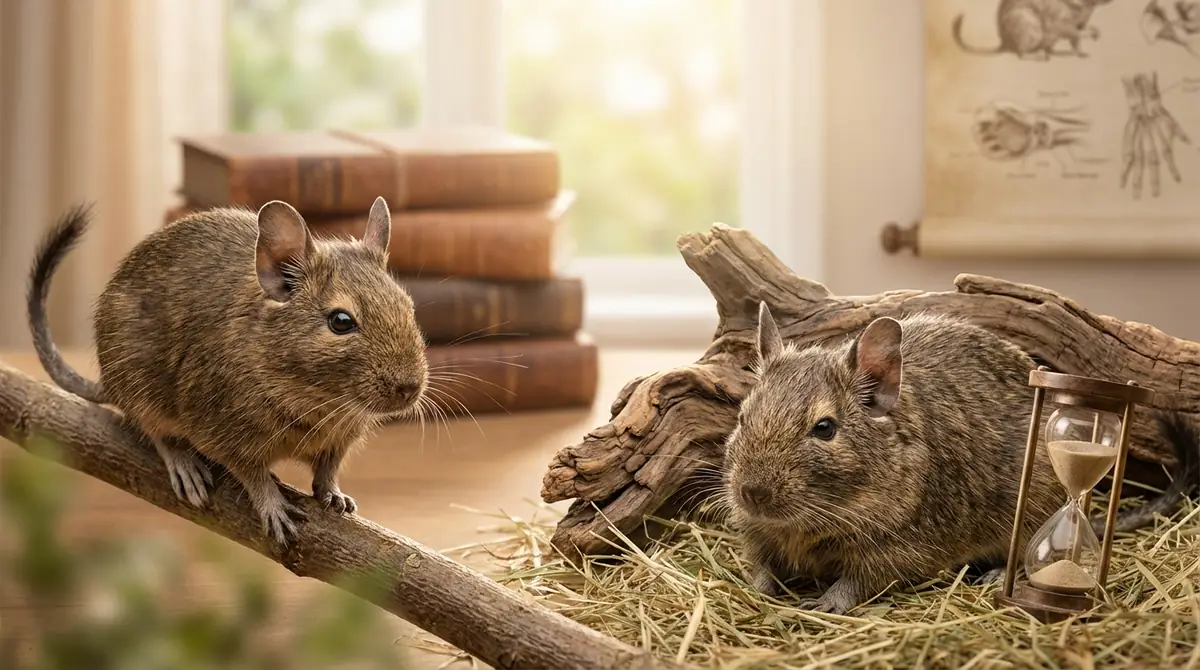 デグーの老化と寿命の基礎知識