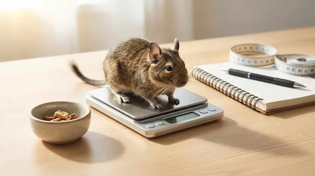 デグーの体重の正しい測り方｜3ステップで簡単