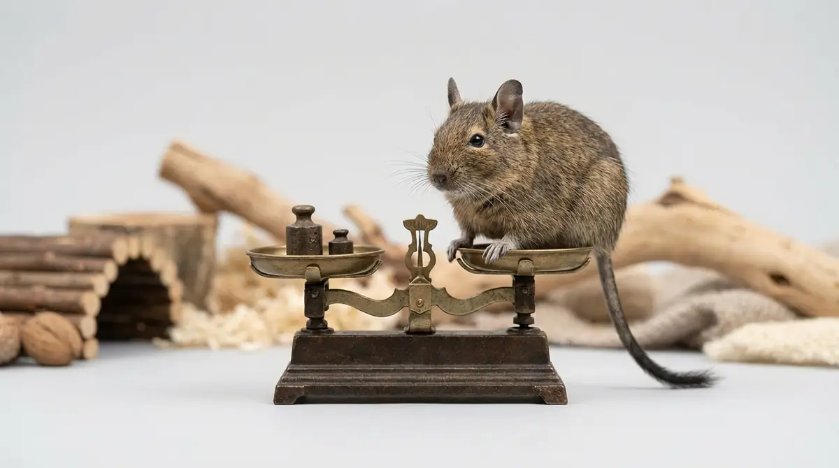 デグーの体重に関するよくある質問