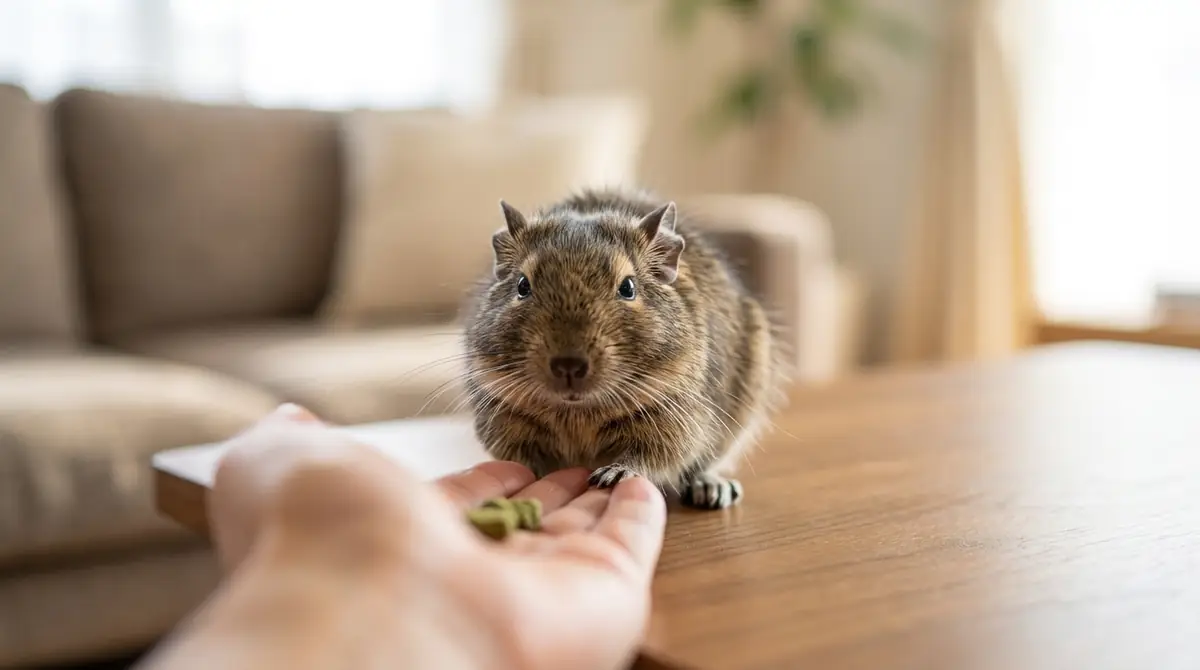 デグーに怒り鳴きされた時の正しい対処法【3ステップ】