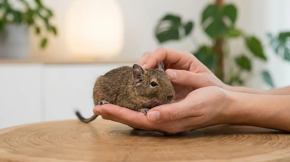 デグーを怒らせないための予防策5選