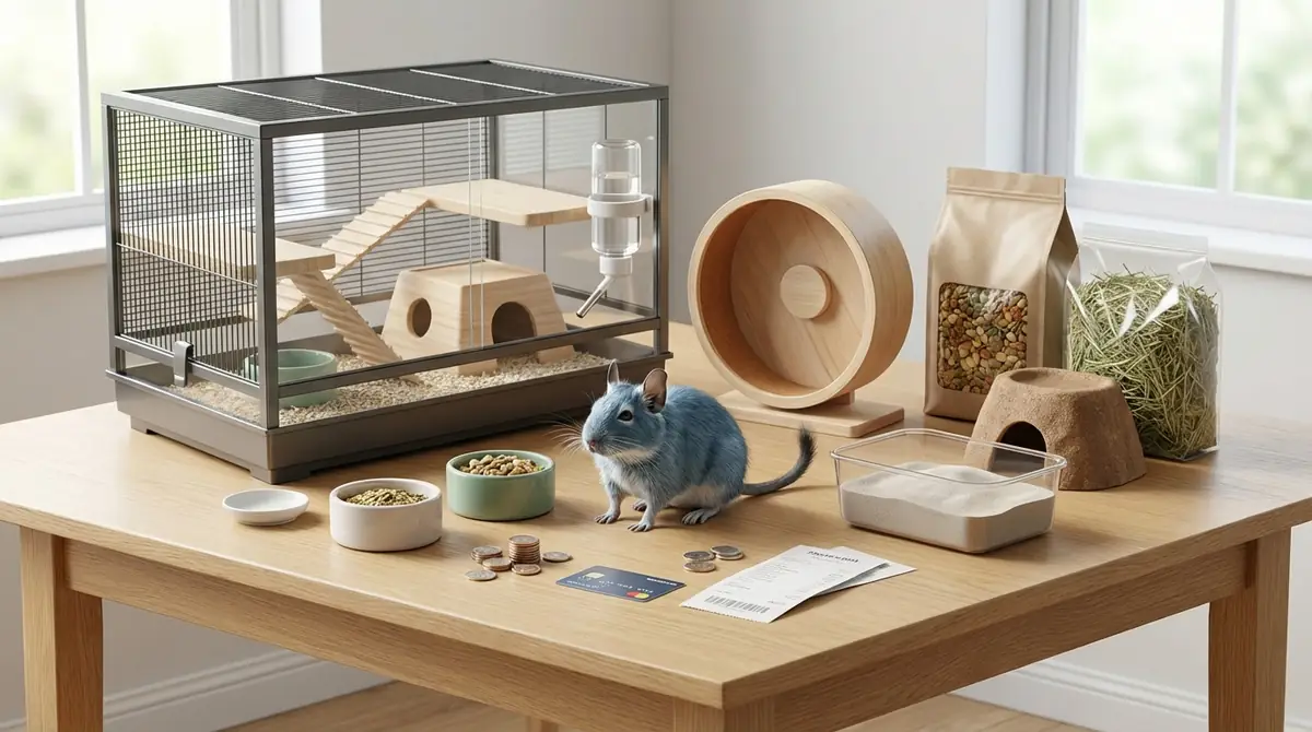 ブルーデグーの飼育にかかる初期費用