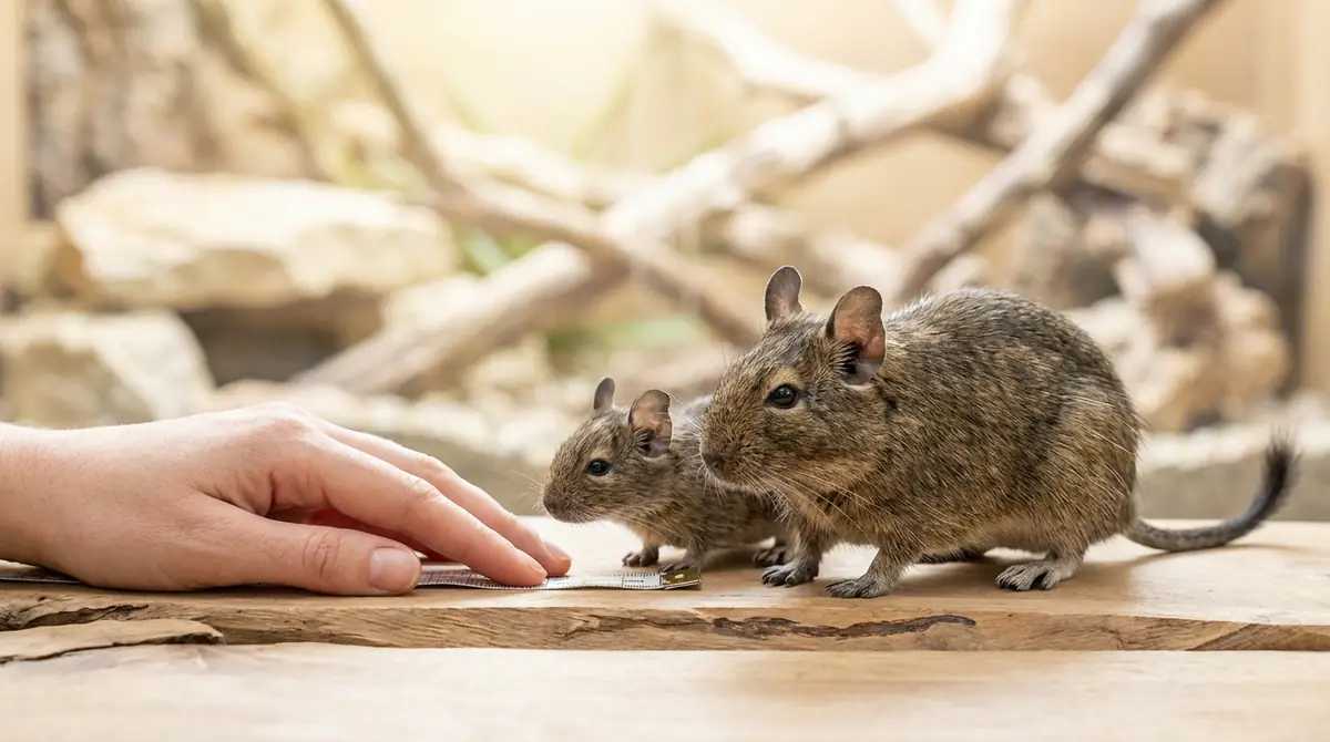 デグーの大きさに関するよくある質問