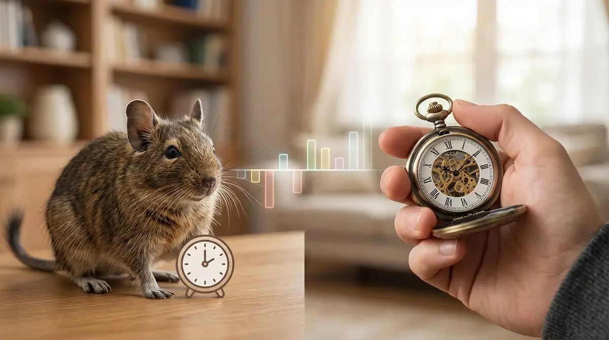 【早見表】デグーの年齢を人間換算で確認しよう