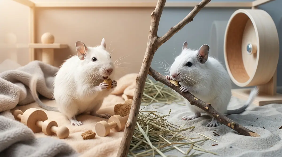 ホワイトデグーのメリット・デメリット