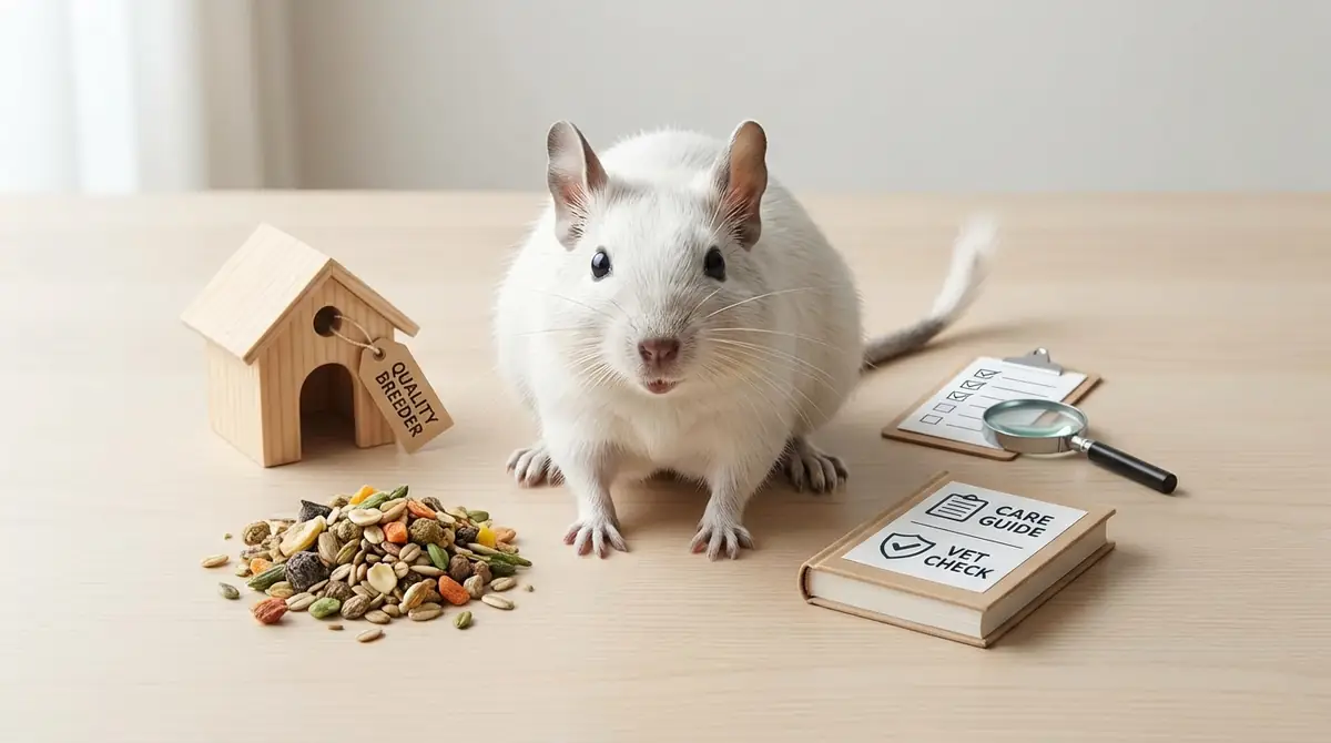 ホワイトデグーの購入方法|販売先の選び方と注意点