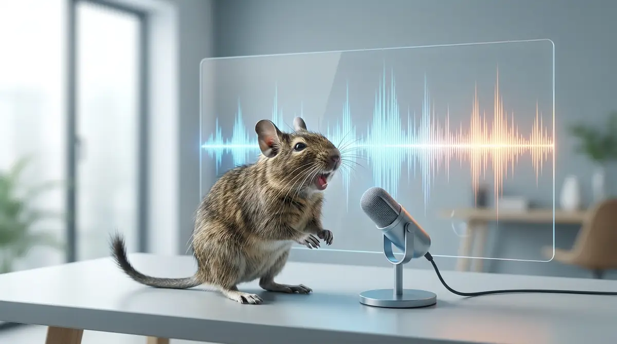 【結論】デグーの鳴き声は実際どのくらいうるさい？騒音レベルを解説