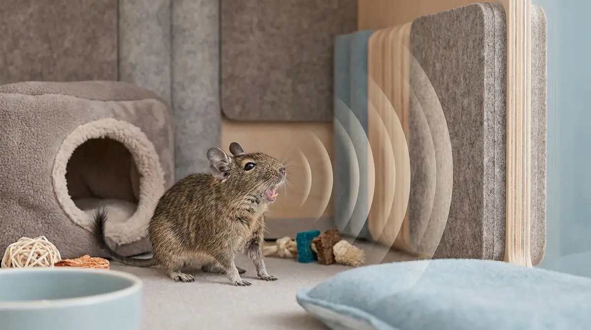 デグーの鳴き声がうるさいときの対策7選【今日からできる】