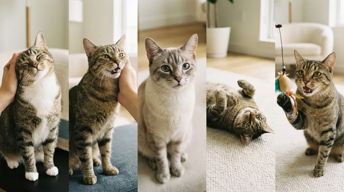 【嬉しい・甘え】ポジティブな鳴き声の種類5選