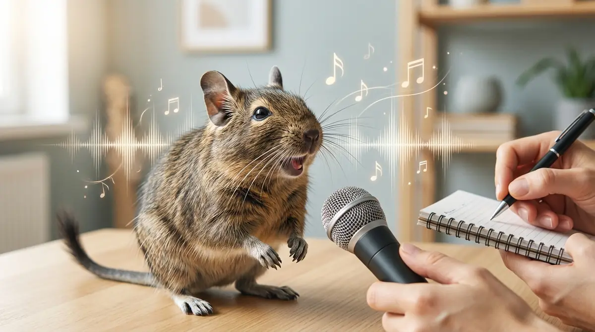 デグーの鳴き声を正しく聞き分ける3つのコツ