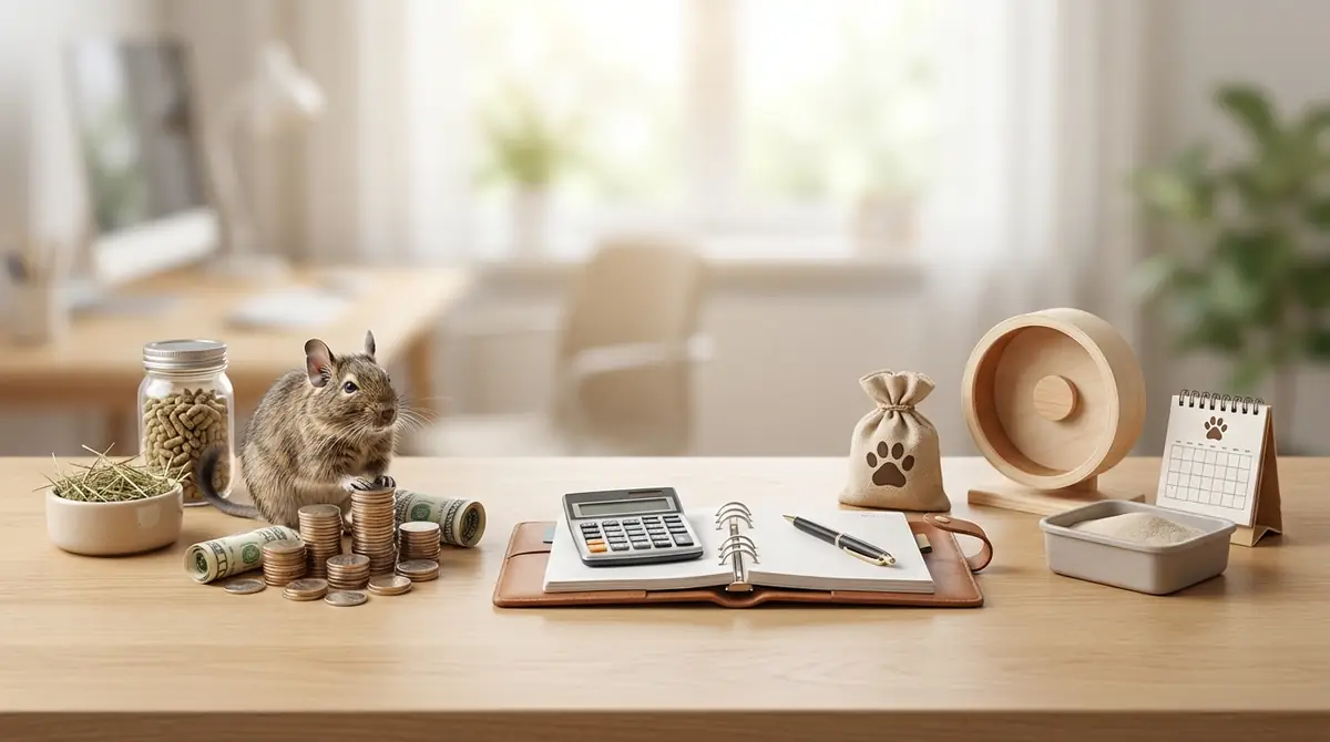 デグーの月々の飼育費用・ランニングコスト