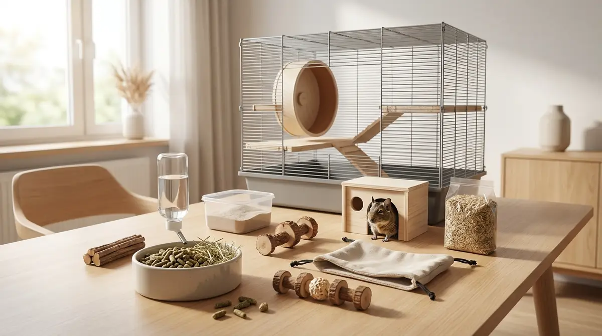 デグーを迎える前に準備すべきもの一覧