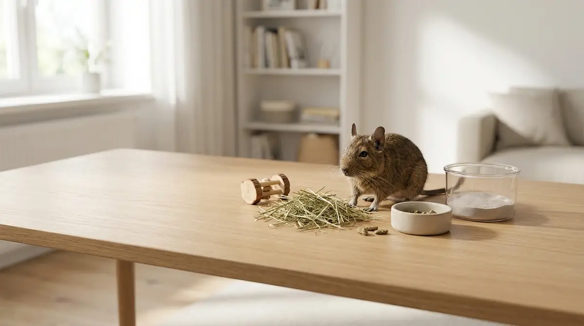 デグーを飼って後悔しないための4つの注意点