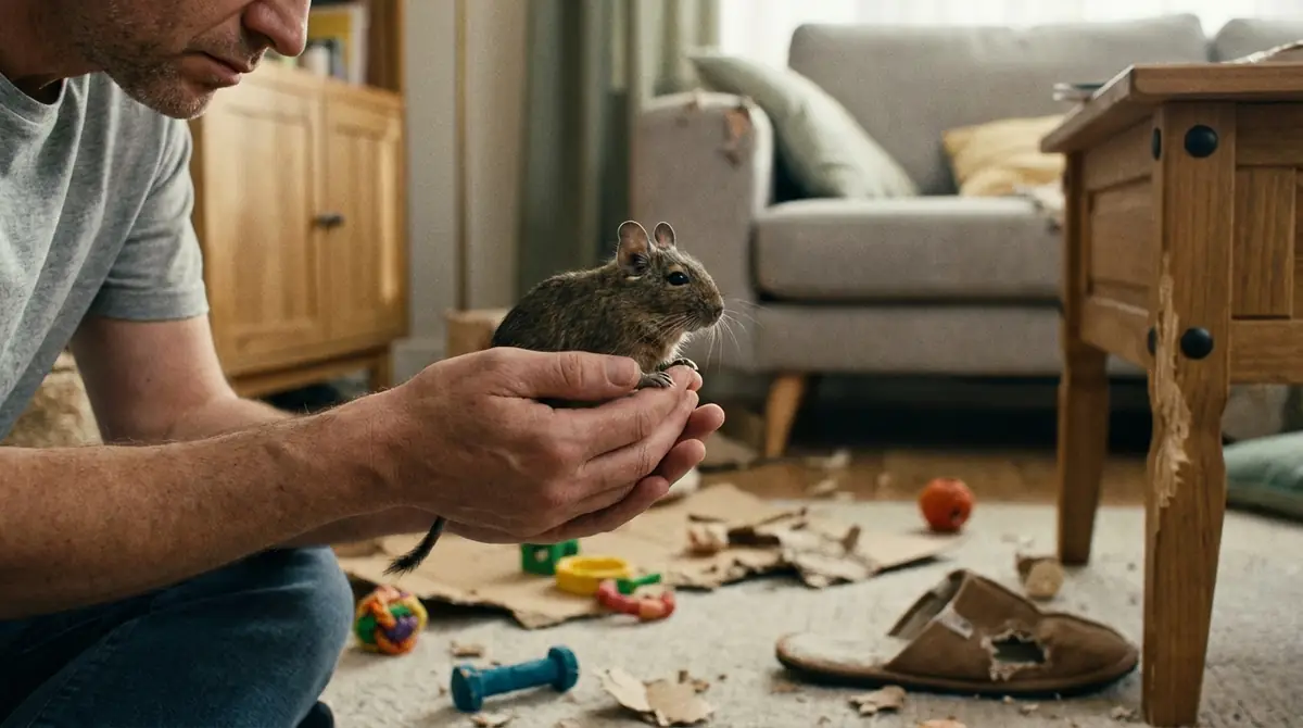 デグーを飼って後悔する7つの理由【経験者のリアルな声】