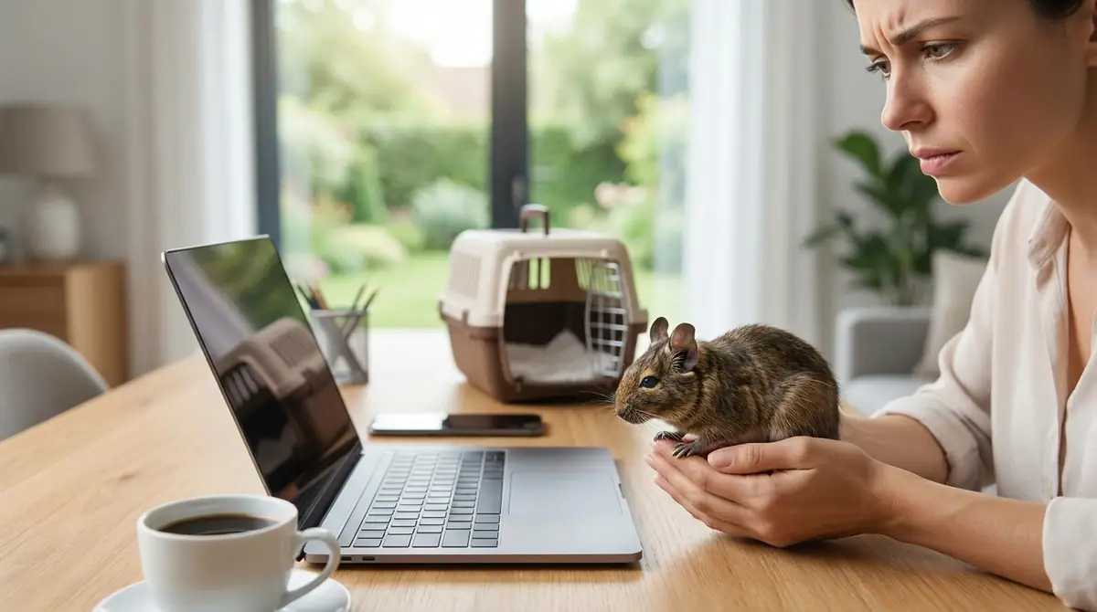 すでにデグーを飼って後悔している人への対処法
