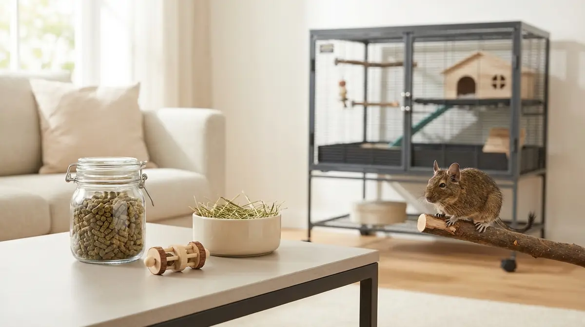 デグーを飼って後悔しないための3つの準備