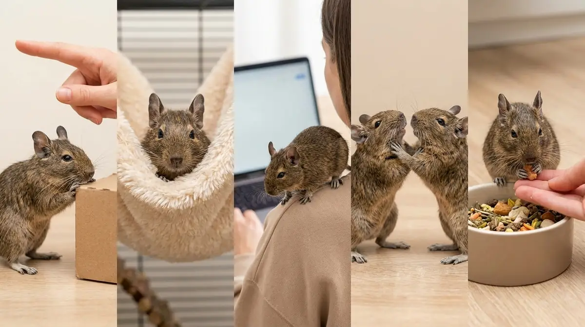 【共感必至】デグー飼い主あるあるBEST5