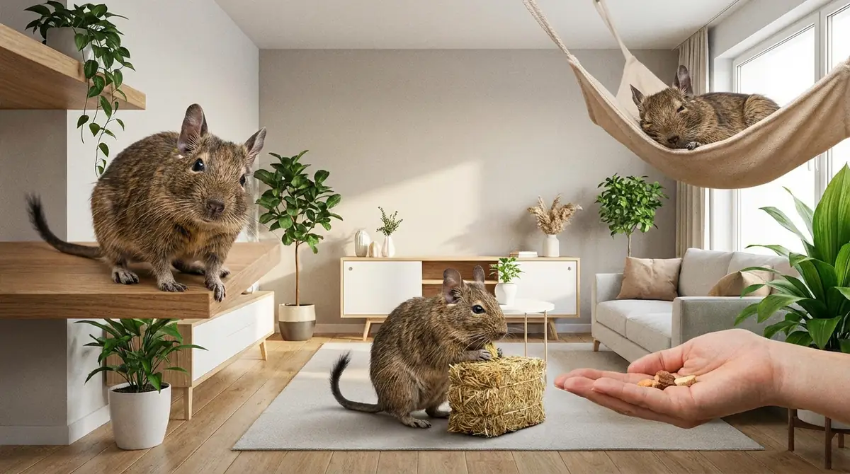 デグー飼い主あるあるQ&A