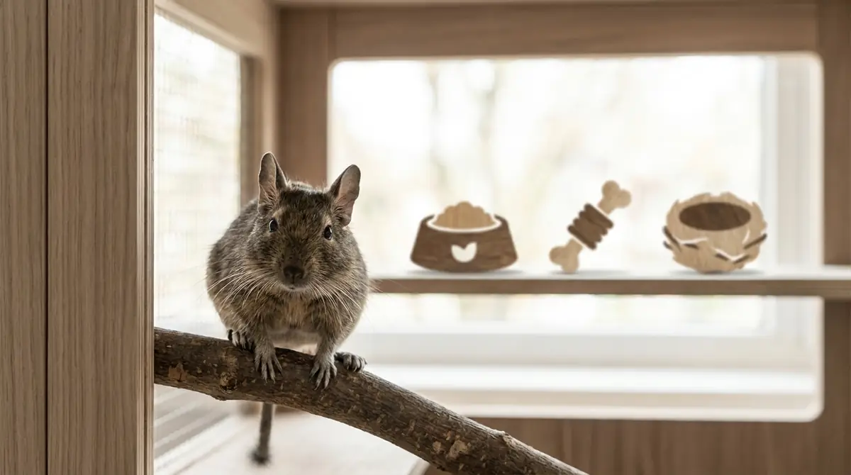 【結論】デグーの飼育難易度は？30秒でわかる3つのポイント