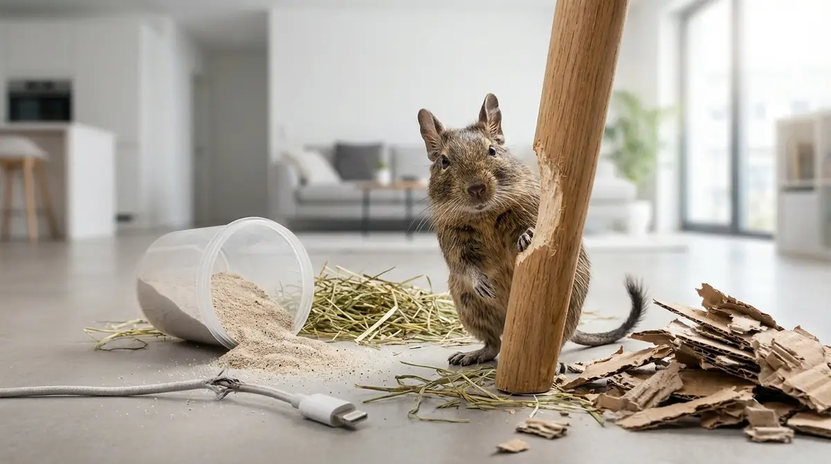 デグー飼育で大変なこと10選【飼い主のリアルな声】