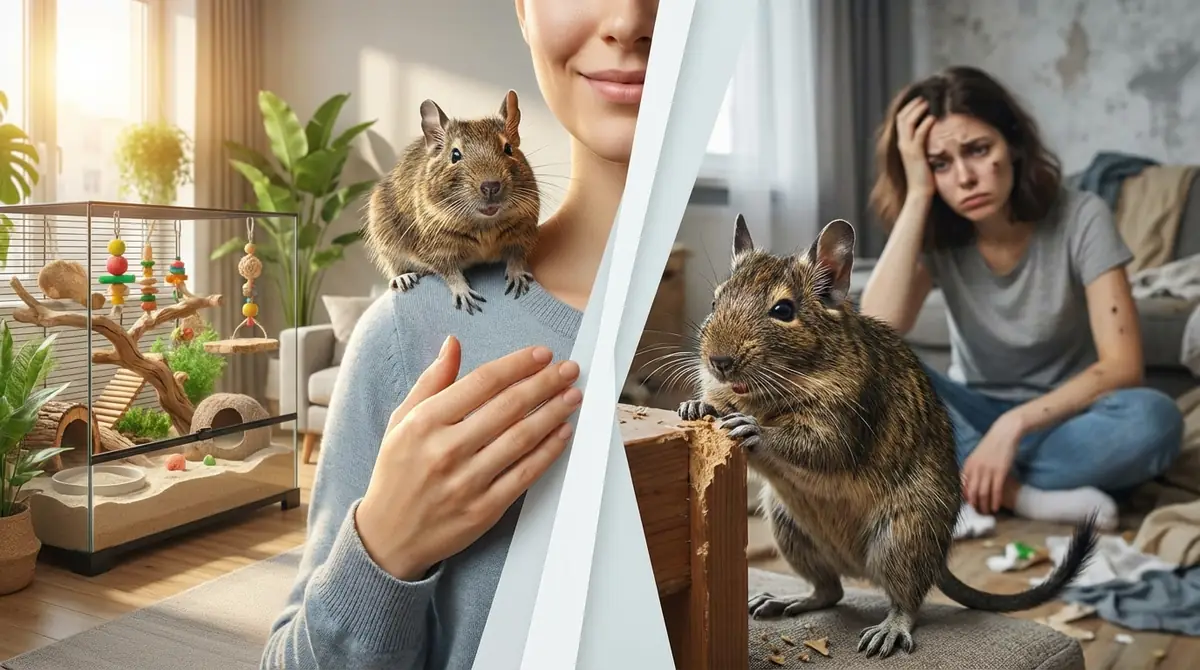 デグー飼育が向いている人・向いていない人チェックリスト