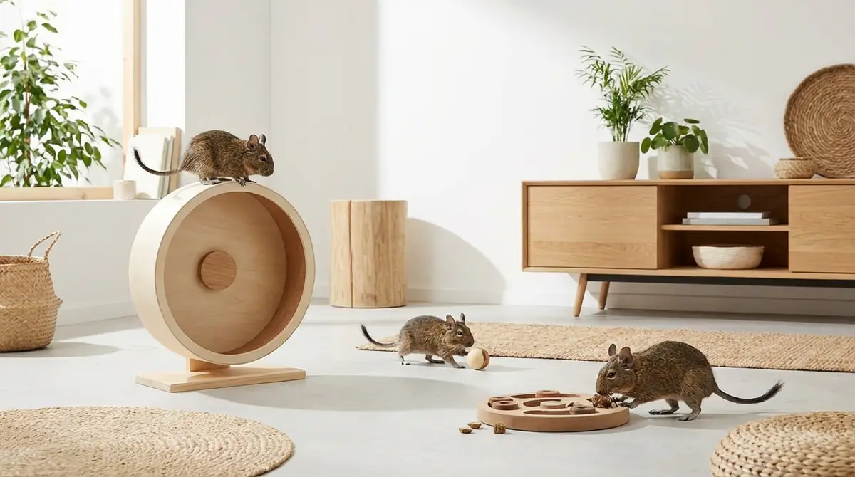 デグーの面白い行動をもっと引き出す3つのコツ