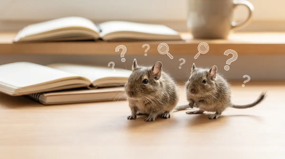 デグーの赤ちゃんに関するよくある質問