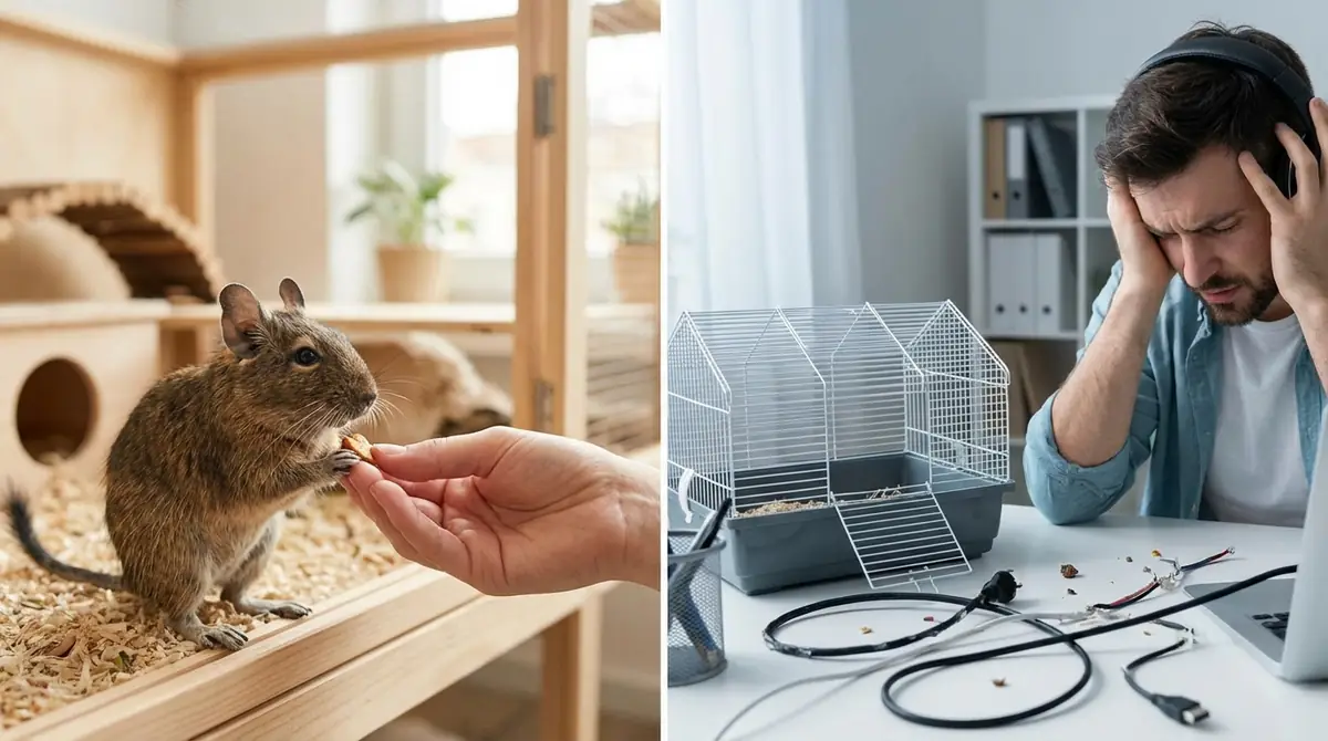 デグーが向いている人・向いていない人チェックリスト