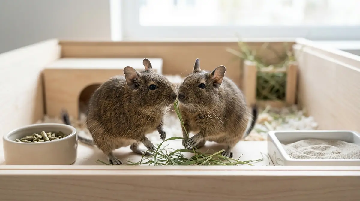 【結論】デグー自体は臭くない！臭いの正体は飼育環境にあり