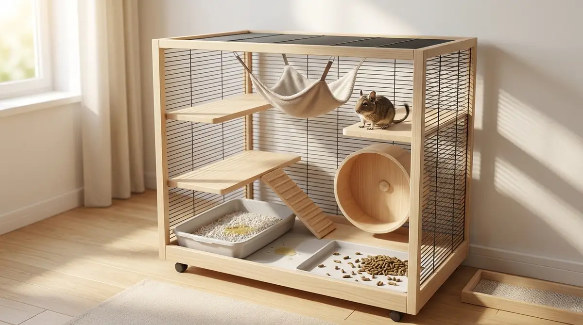 デグーの臭いの原因3つ｜尿・ケージ環境・糞を徹底解説