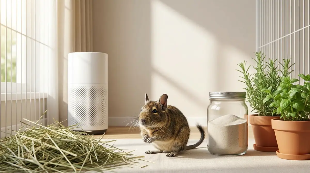 今日からできる！デグーの臭い対策7選