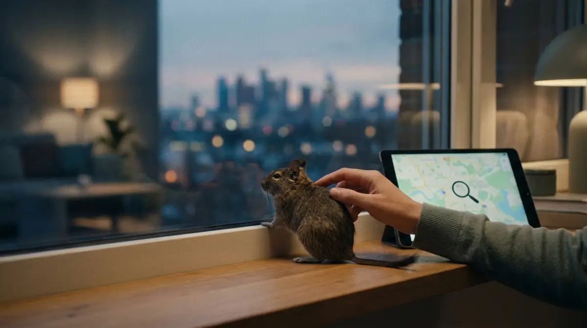 近くにデグーを診られる動物病院がない場合の対処法