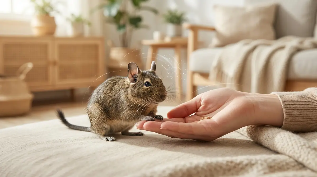 デグーの感情表現を読み取った後の対応法｜今日からできる3つの実践