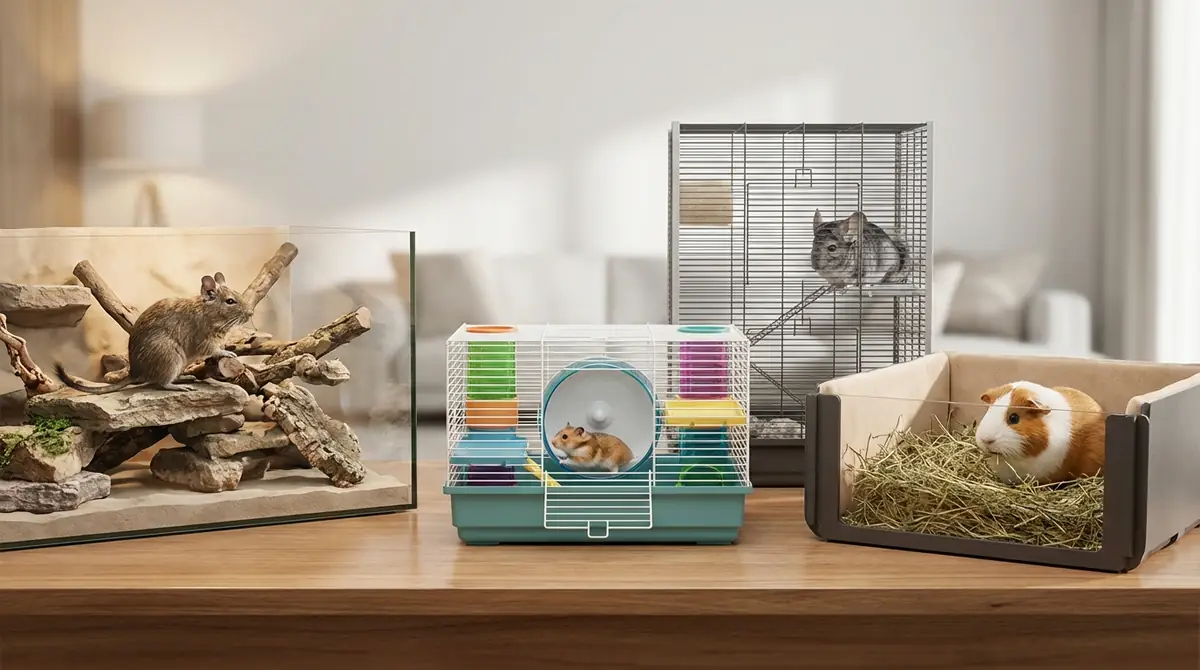 【比較表】デグーと他の小動物の飼育難易度を徹底比較