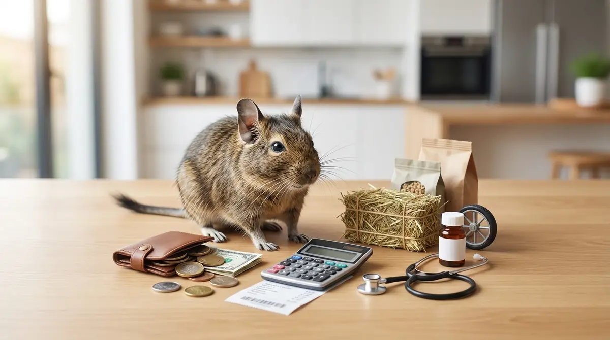 デグー飼育にかかる費用｜初期費用・維持費・医療費の目安