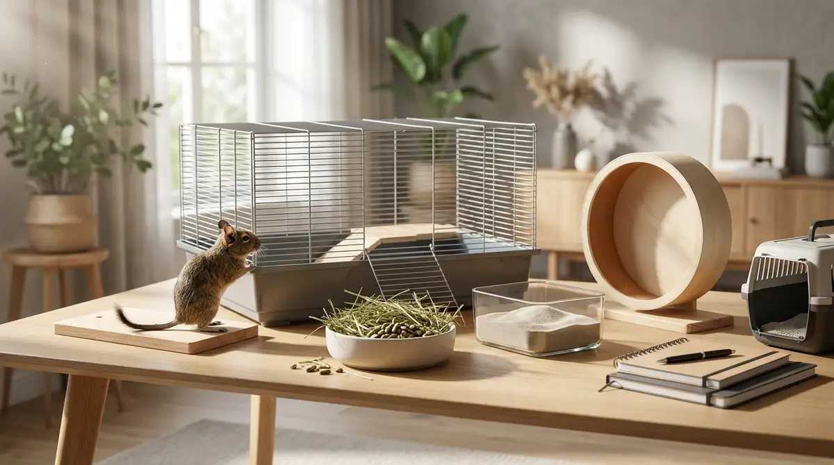 デグーを飼うと決めたら最初にやるべき5ステップ